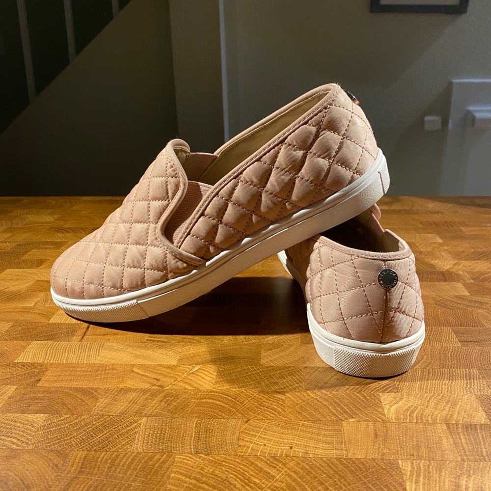 Steve Madden Blush Pink Slip on Sneakers
